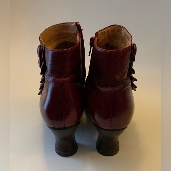 MIZ MOOZ Elegant Burgundy Ankle Boots - Picture 5 of 12